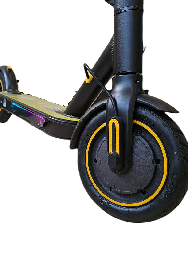 Electric scooter pedals with LED colorful lights