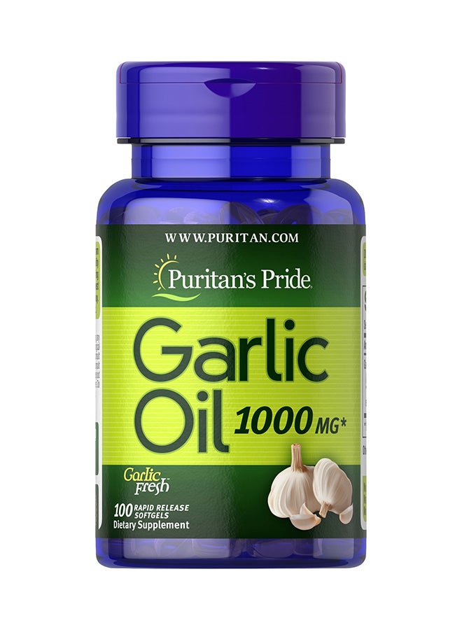 Garlic Oil - 100 Softgels