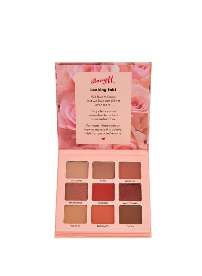 Barry M Cosmetics Rose Tinted Eyeshadow Palette 12.6g