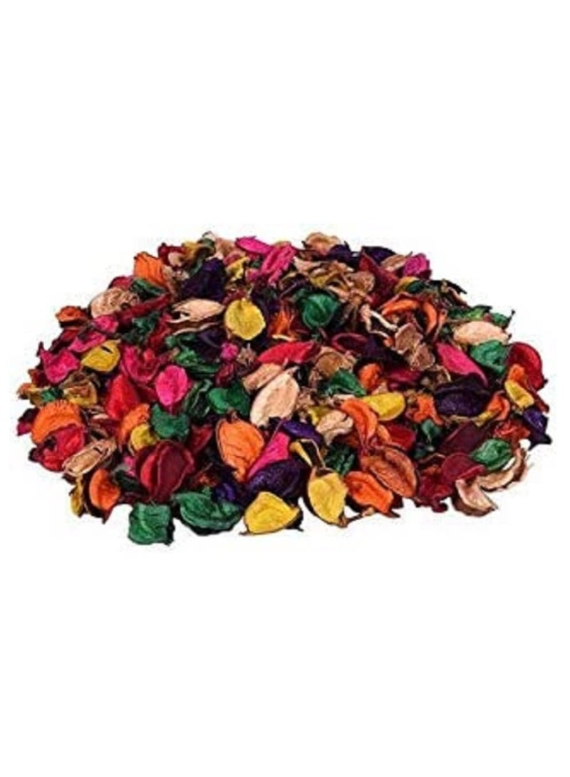 Home Decor MultiColor Dried Petals Potpourri Leaves Bouquets Flower Look for Indoor Outdoor Decoration 100g Pack