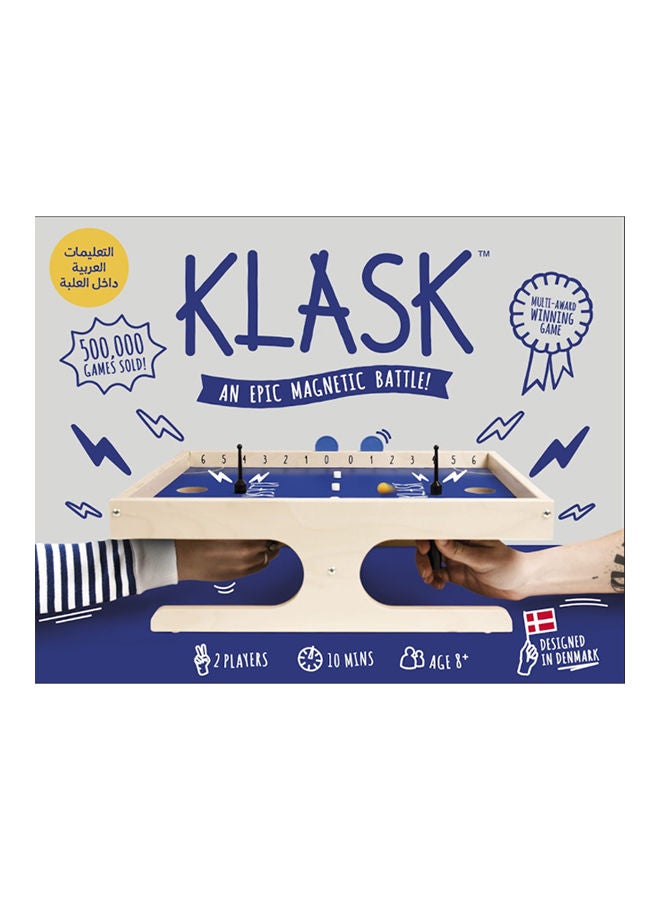 Klask An Epic Magnetic Battle Game