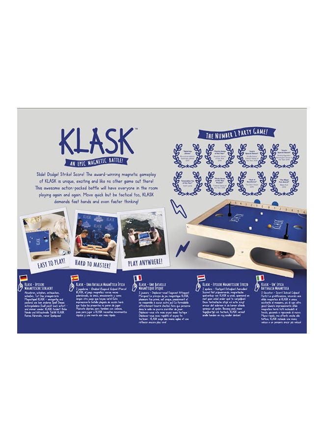 Klask An Epic Magnetic Battle Game