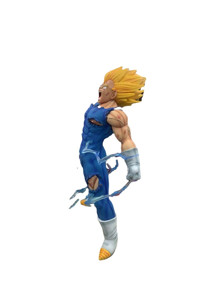 Anime Character Hero BT Crazy Demon Bei GK Model Figure Transformed Into Vegeta Anime Figure Ornament Gift 28cm