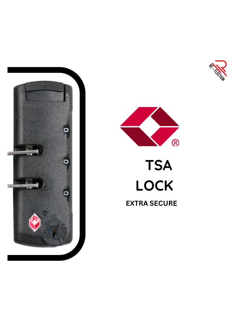 Reflection 28 Inch Crinkle Carryon Suitcase Lightweight Vertical Series Travel Soft Luggage Trolley with 121L Storage Capacity and 4 Spinner Wheels Teal Blue