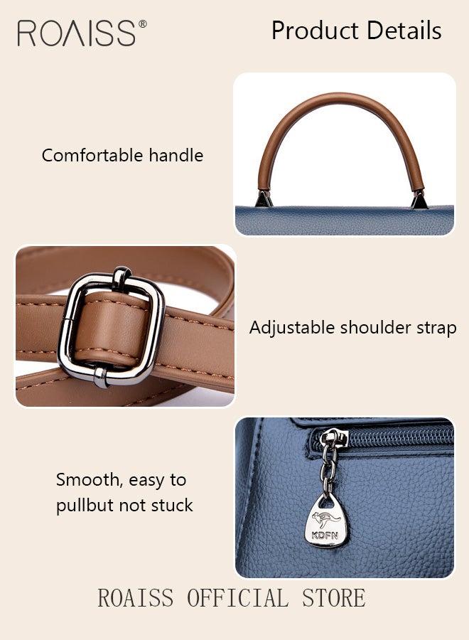 Women Shoulder Crossbody Bag Large Capacity Compact and Exquisite Women Handbag