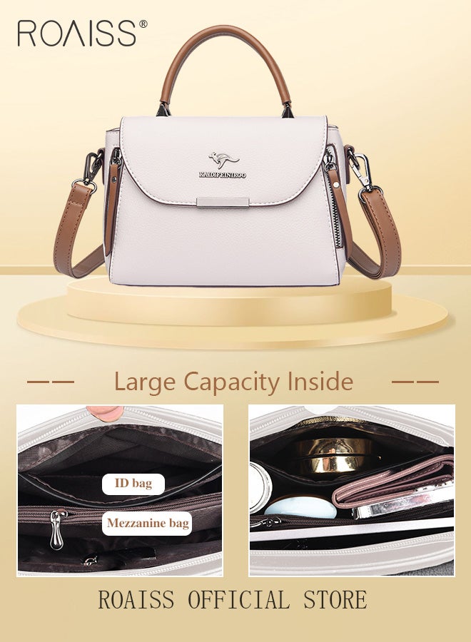Women Shoulder Crossbody Bag Large Capacity Compact and Exquisite Women Handbag