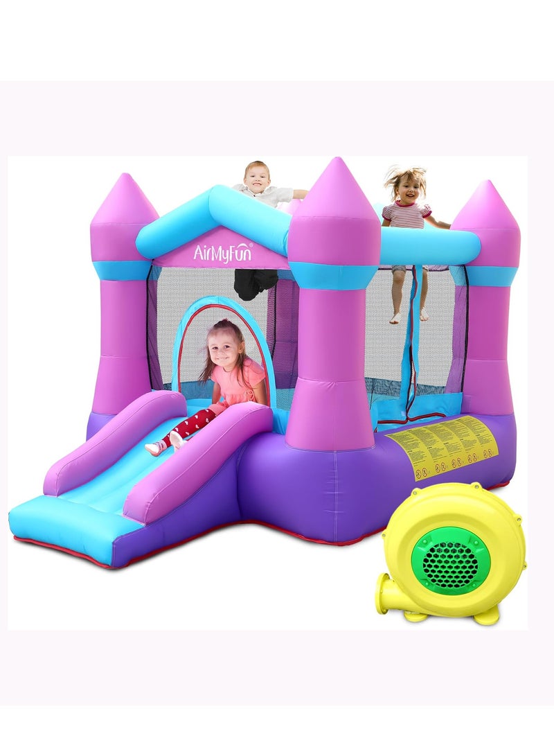 Inflatable Bounce House Castle for Kids With Electric Pump