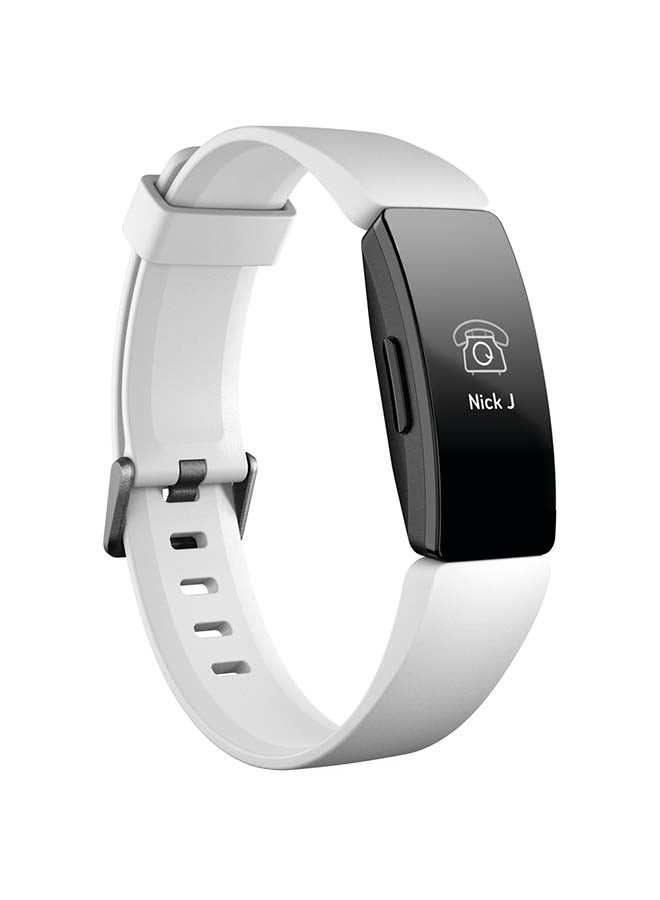 Inspire HR Swimproof Fitness Tracker Black/White