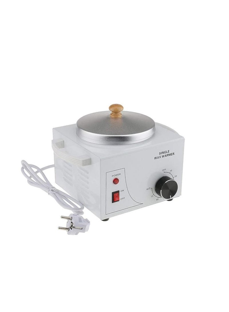 ORiTi Single Pot Wax Warmer Heater Machine Professional Depilatory Salon Hot Paraffin - White