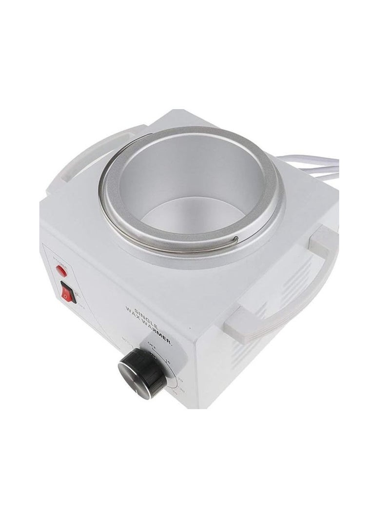 ORiTi Single Pot Wax Warmer Heater Machine Professional Depilatory Salon Hot Paraffin - White