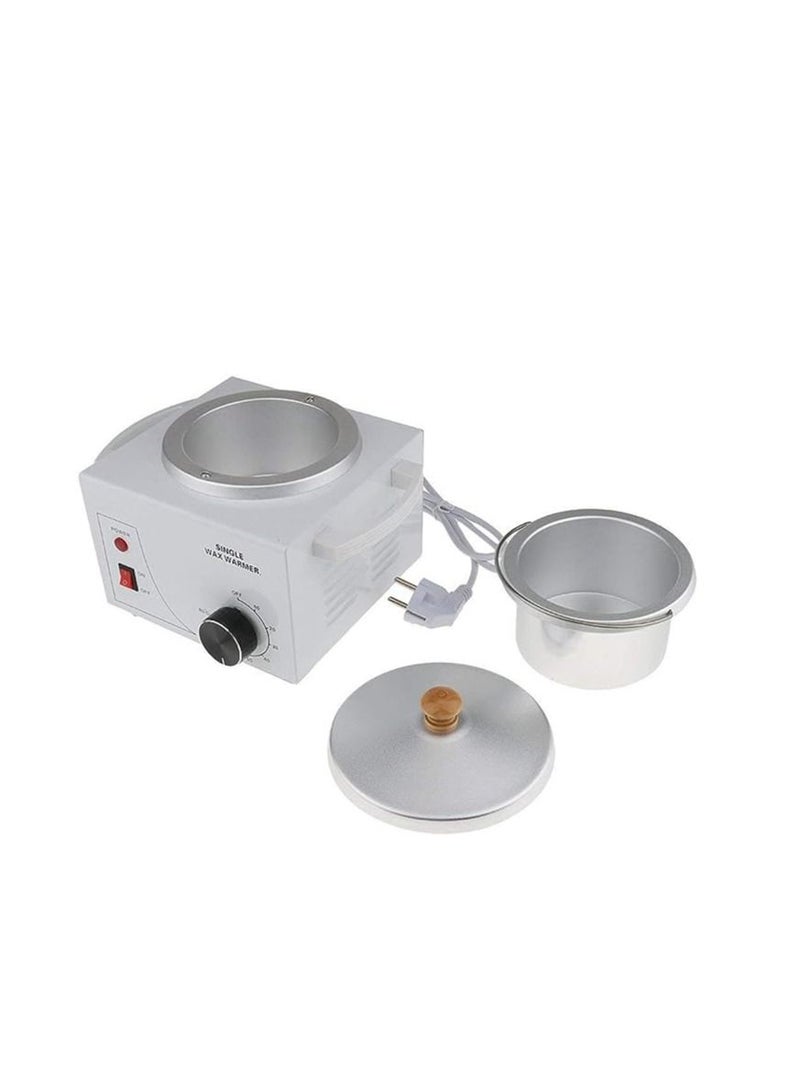 ORiTi Single Pot Wax Warmer Heater Machine Professional Depilatory Salon Hot Paraffin - White