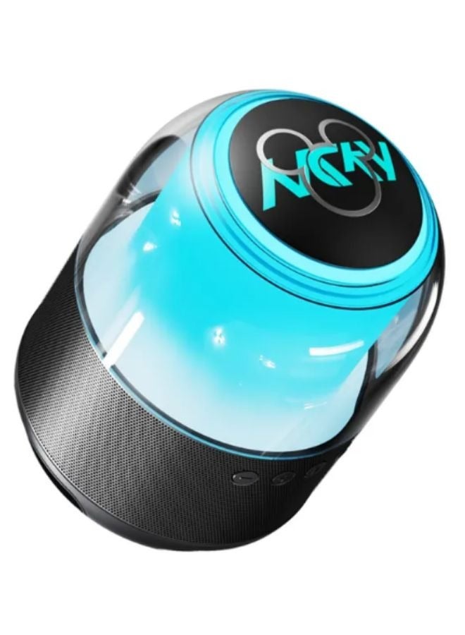 Original Disney QS-S1 Mickey Smart Bluetooth Speaker HIFI Surround Sound Colorful LED Light Wireless Loudspeaker Sound 3D Stereo Surround Sound Subwoofer Loudspeaker Sound Colorful LED Light Speaker