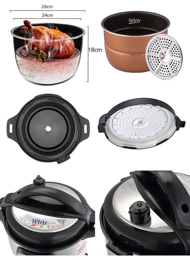 9L-9007 Multifunctional Stainless Steel Electric Pressure Cooker