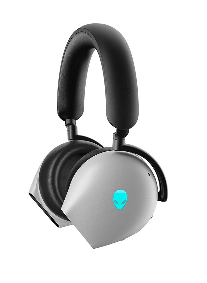 Alienware - Stereo Wireless Gaming Headset - Lunar Light