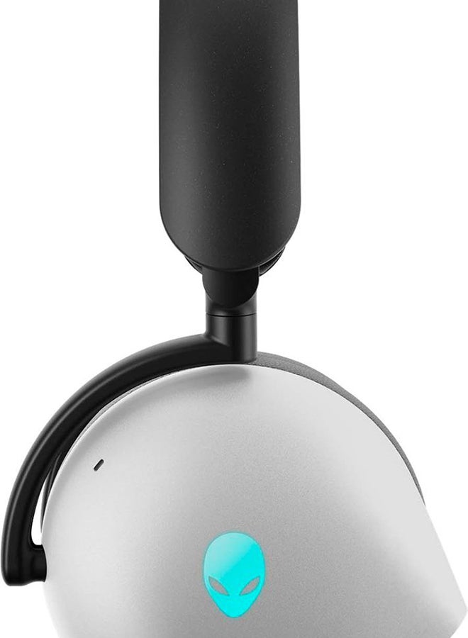 Alienware - Stereo Wireless Gaming Headset - Lunar Light