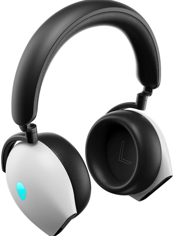 Alienware - Stereo Wireless Gaming Headset - Lunar Light