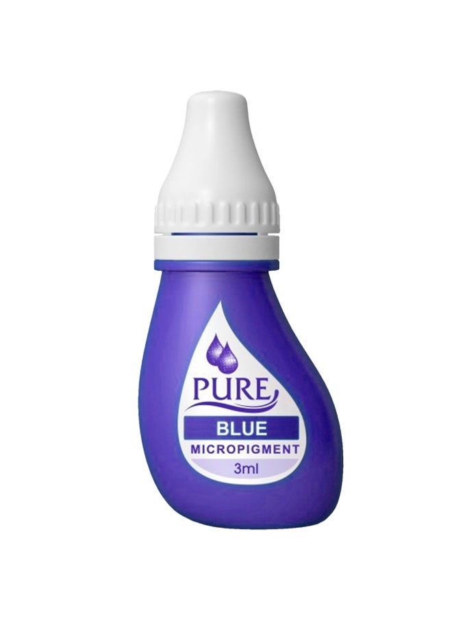 Micro Pigments For Eyebrow Lash No Mixing Eyebrow Pigment For Shading Hair Stroke Blue 3Ml X 6 Bottles