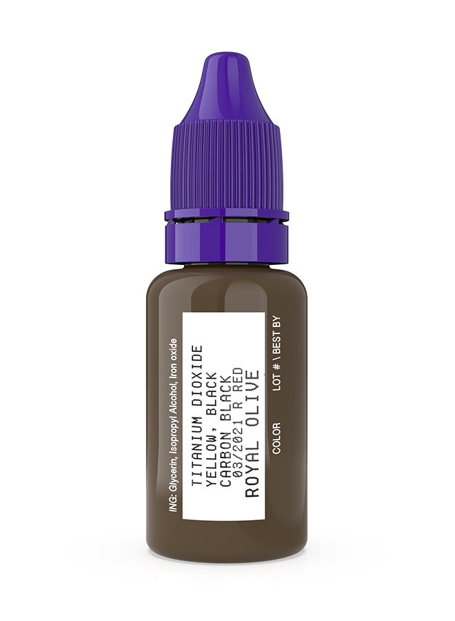 Micro Pigments For Eyebrow Lash No Mixing Eyebrow Pigment For Shading Hair Stroke  Royal Olive