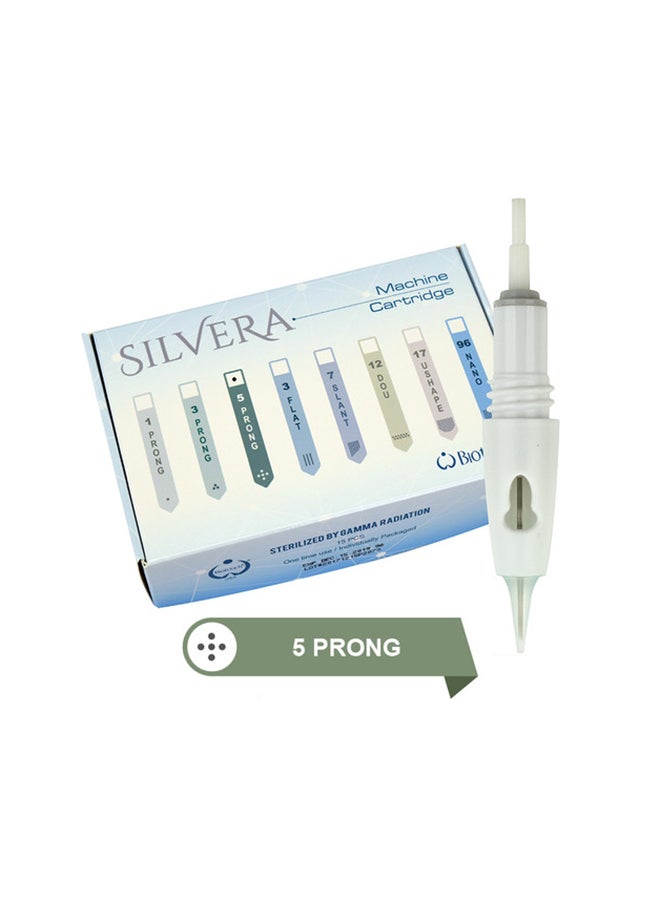 5 Prong Needle Round For Silvera Machine 15 Box