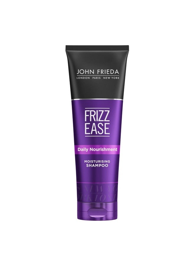 Ohn Frieda Frizz Ease Daily Nourishment Shampoo For Frizzprone Hair Best For Curly Wavy And Thick Hair 8.45 Ounce Formulated With Vitamins A C E And Green Tea Extract
