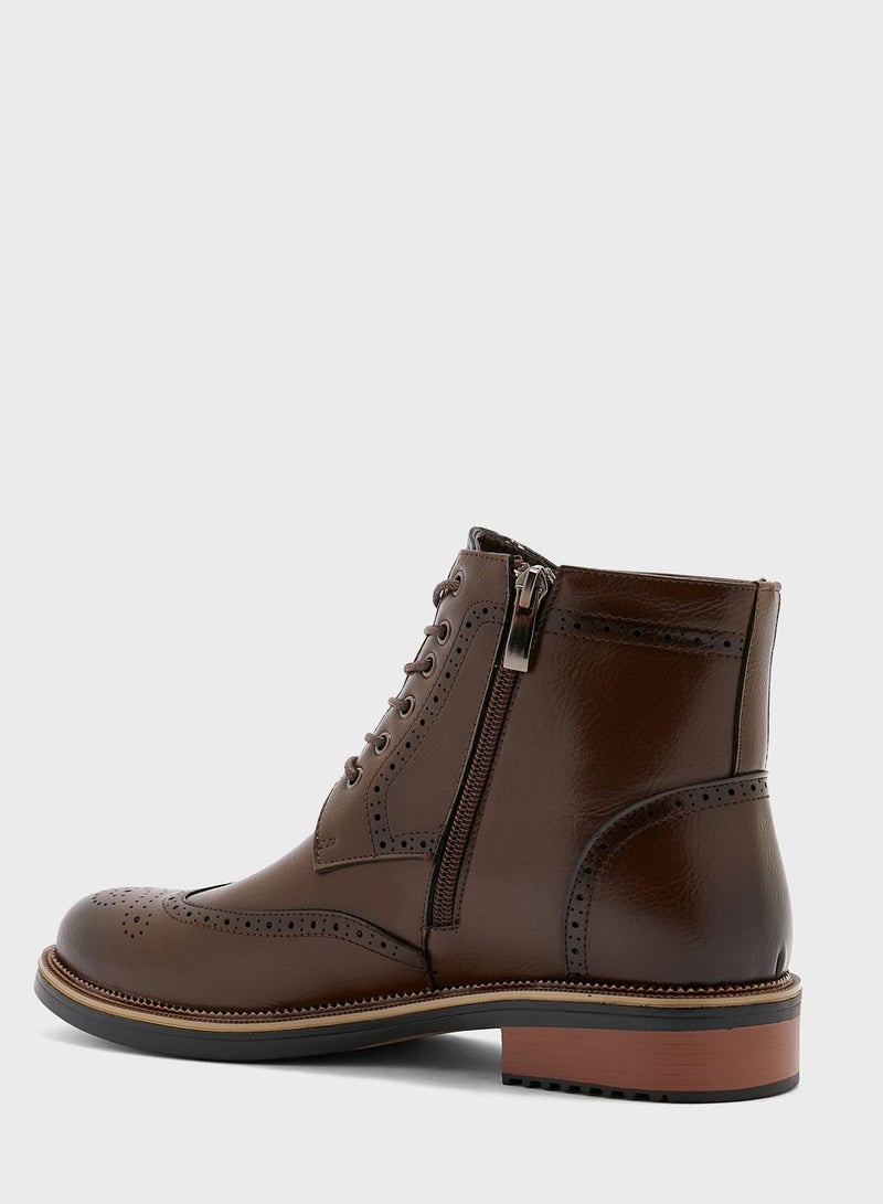 Casual Welted Boots