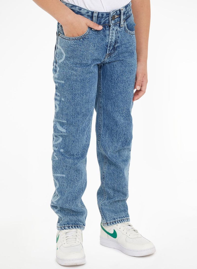 Kids Straight Fit Jeans