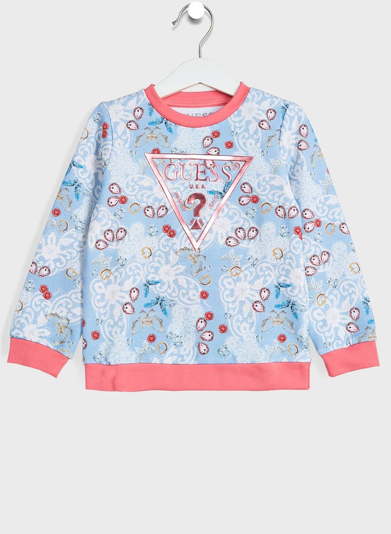 Kids Printed Sweatshirt