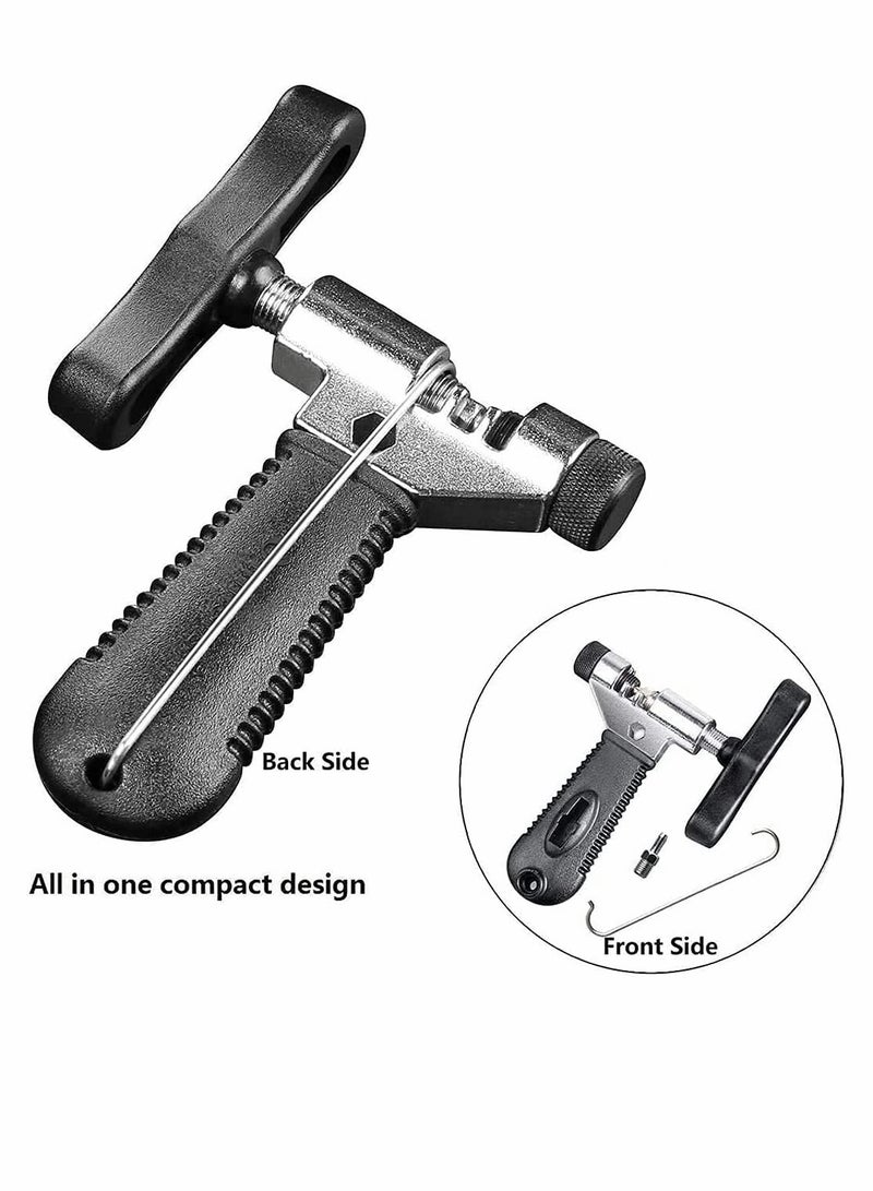 Universal Bike Chain Tool, With Hook Road and Mountain Bicycle Repair Tool, Bike Chain Splitter Cutter Breaker, Bicycle Remove And Install Chain Breaker Spliter Chain Tool