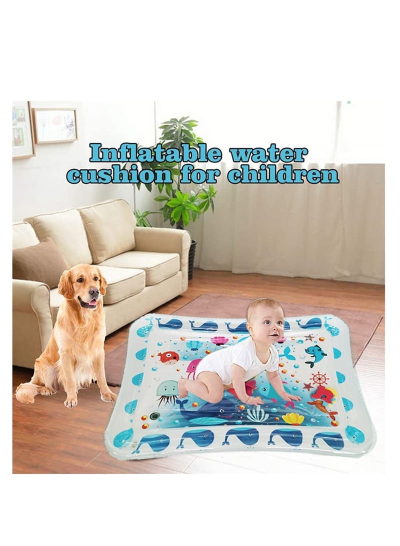 Time Water Mat Infant Toy Indoor Floor Inflatable Newborn Boys and Girls of 3 6 9 12 Months Fun Activity Center Toys Baby Early Development Centers