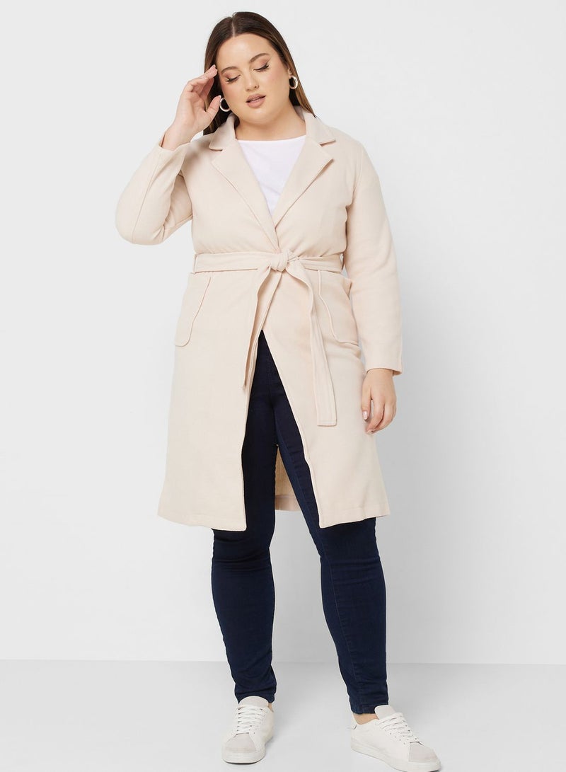 Belted Long Coat