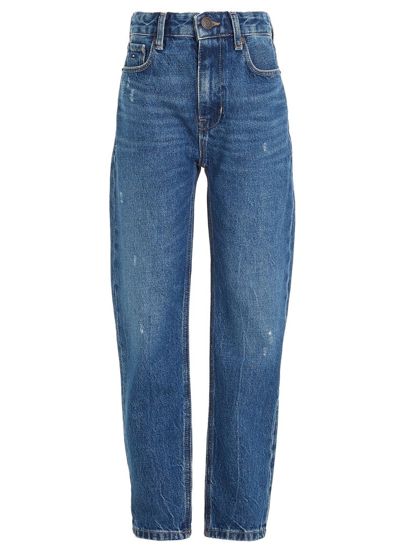Youth Mid Wash Slim Jeans