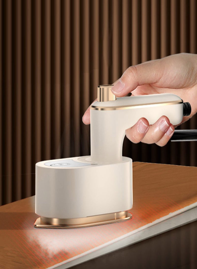 Garment Steamer for Clothes Foldable Handheld Clothing Wrinkles Remover for Garments 30 Second Fast Heat-up Portable Fabric Steamer for Home Travel Dormitory Clothes Ironing Tool Mom Gift