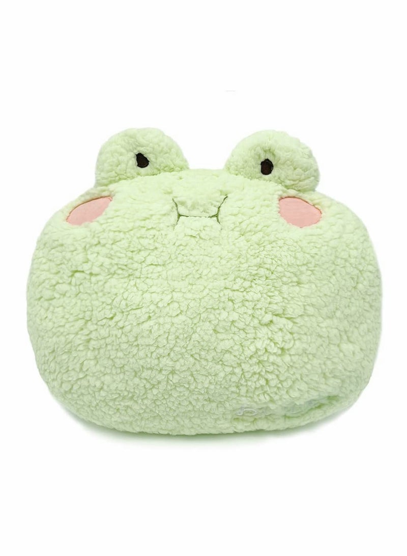 Frog Plush Pillow, Adorable Frog Stuffed Animal, Home Cushion Decoration Frog Plush Toy Throw Pillow Decorations Gifts for Women Kids Birthday