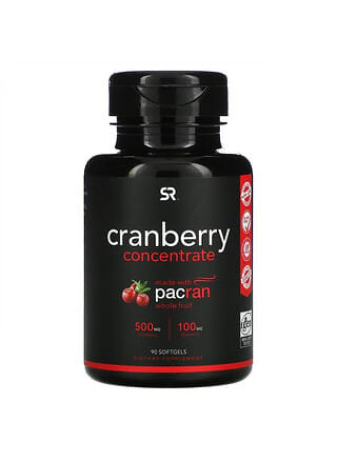 Sports Research Cranberry Concentrate 250 mg 90 Softgels