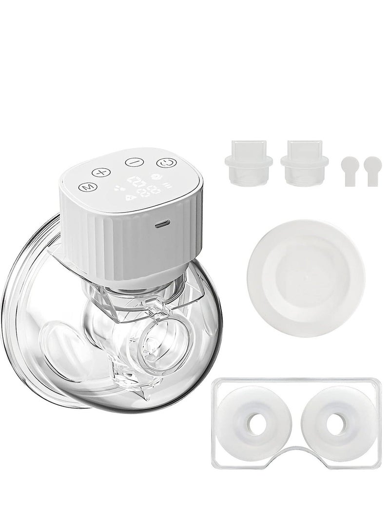 Breast Pumps, Portable Wireless Wearable Pump, Rechargeable Hands Free Pump Electric with 3 Modes 9 Levels