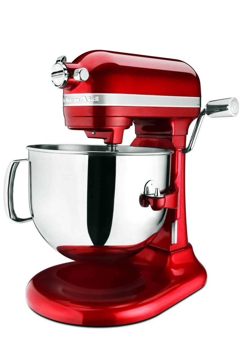 7-Quart Pro Line Heavy Duty Bowl Lift Stand Mixer With Pouring Shield K5 4.8L 315 W 5KSM5BER Red