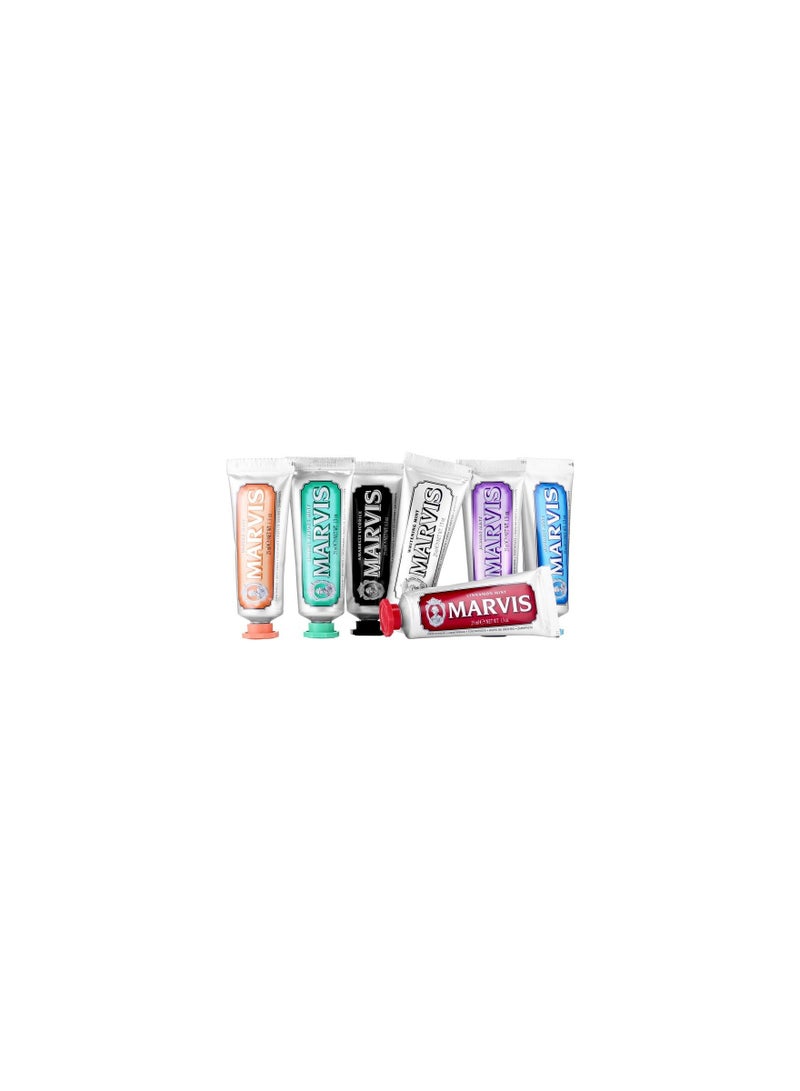 Marvis Collection Toothpaste 25ml Set 7 Pieces‏