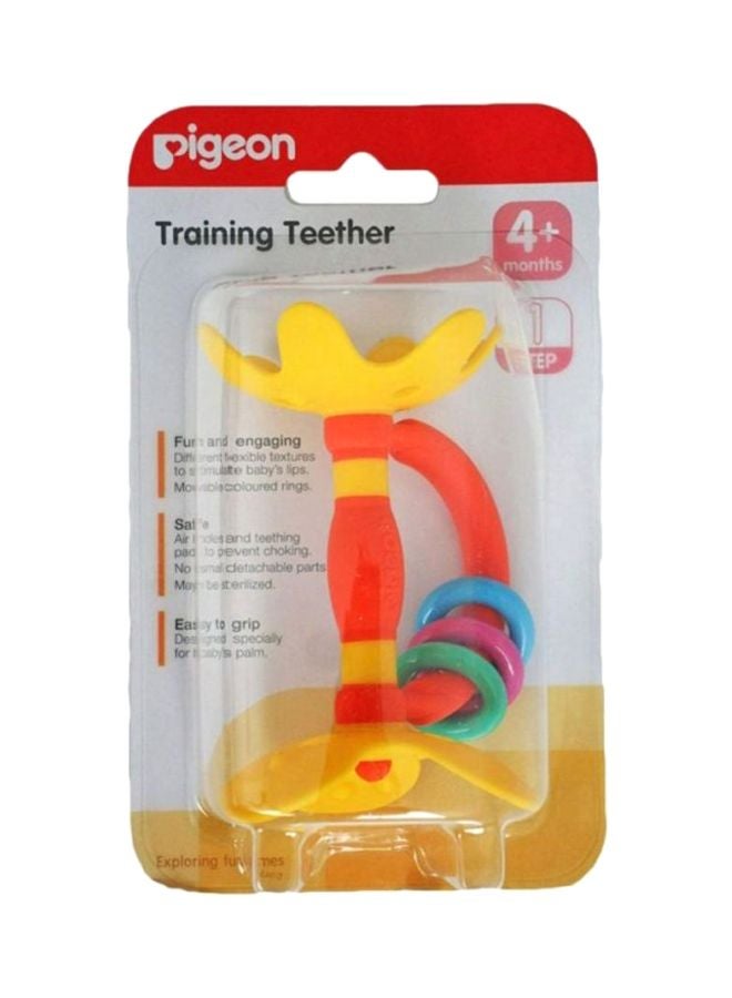 Step-1 Training Teether, 4+ Months - Multicolour