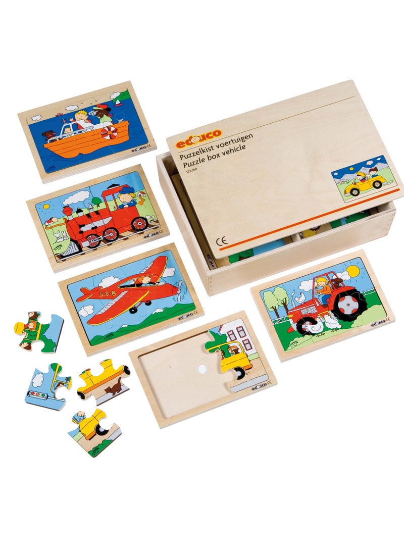 Puzzle Box Vehicles For Kids