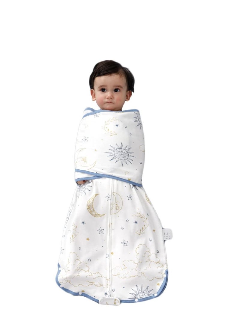 Baby Sleep Sack 6-12months,Baby in Comfort with Adjustable Swaddle Sleepsack ,Easy Transitional Wearable Blanket for Boys and Girls