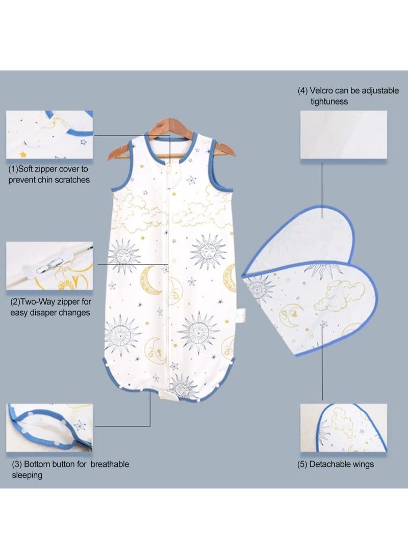 Baby Sleep Sack 6-12months,Baby in Comfort with Adjustable Swaddle Sleepsack ,Easy Transitional Wearable Blanket for Boys and Girls