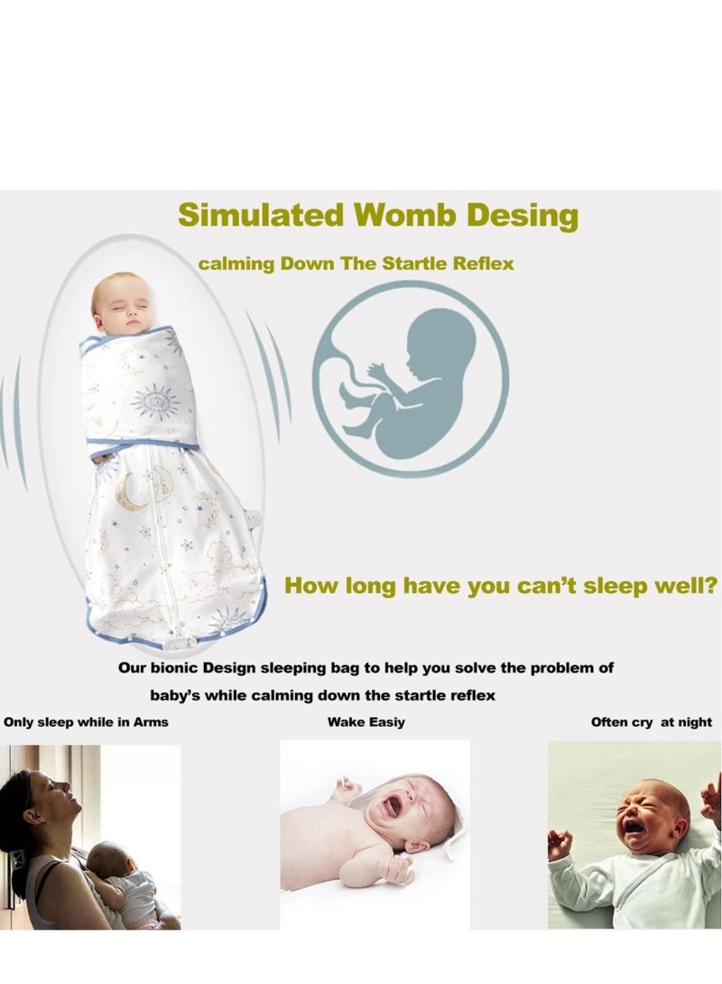 Baby Sleep Sack 6-12months,Baby in Comfort with Adjustable Swaddle Sleepsack ,Easy Transitional Wearable Blanket for Boys and Girls