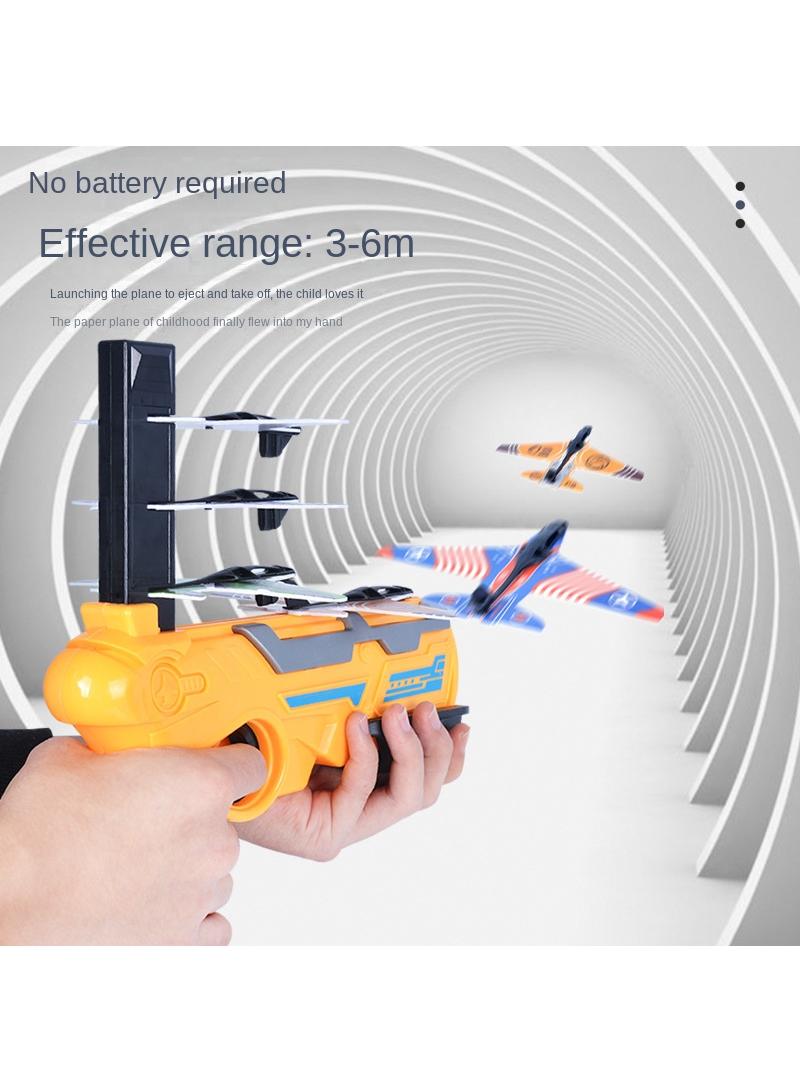 Ejection Shatter Resistant Children Boys Foam Aircraft Gun Small Toy