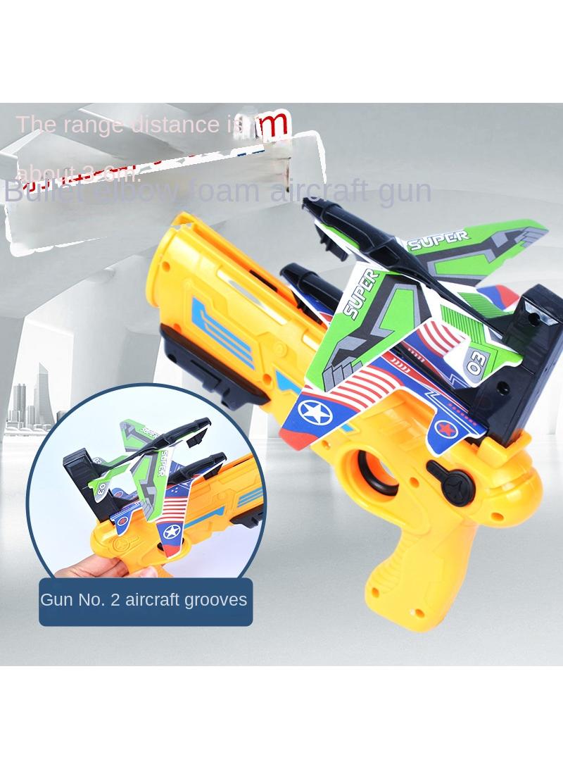 Ejection Shatter Resistant Children Boys Foam Aircraft Gun Small Toy