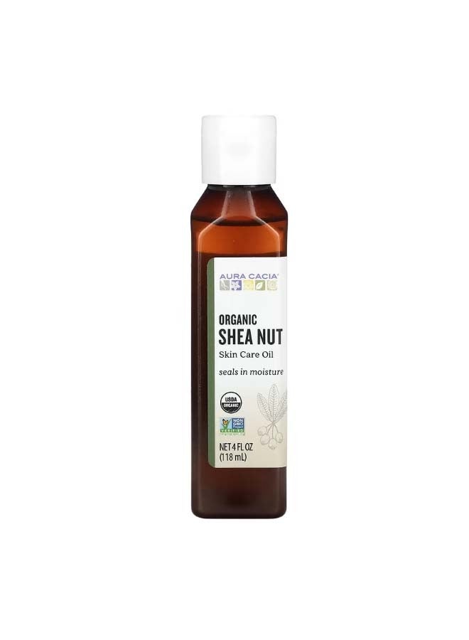 Organic Skin Care Oil Shea Nut 4 fl oz 118 ml