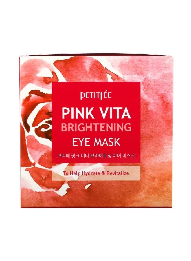 Pink Vita Brightening Eye Mask 60 Pieces 70 g