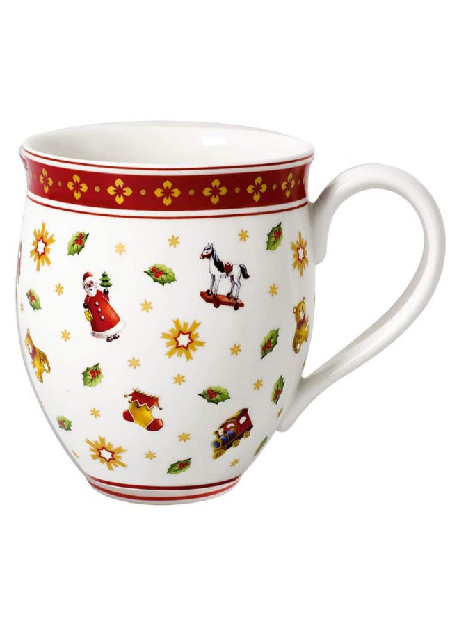 Christmas Theme Printed Mug Multicolour ‎14.86 x 11.68cm