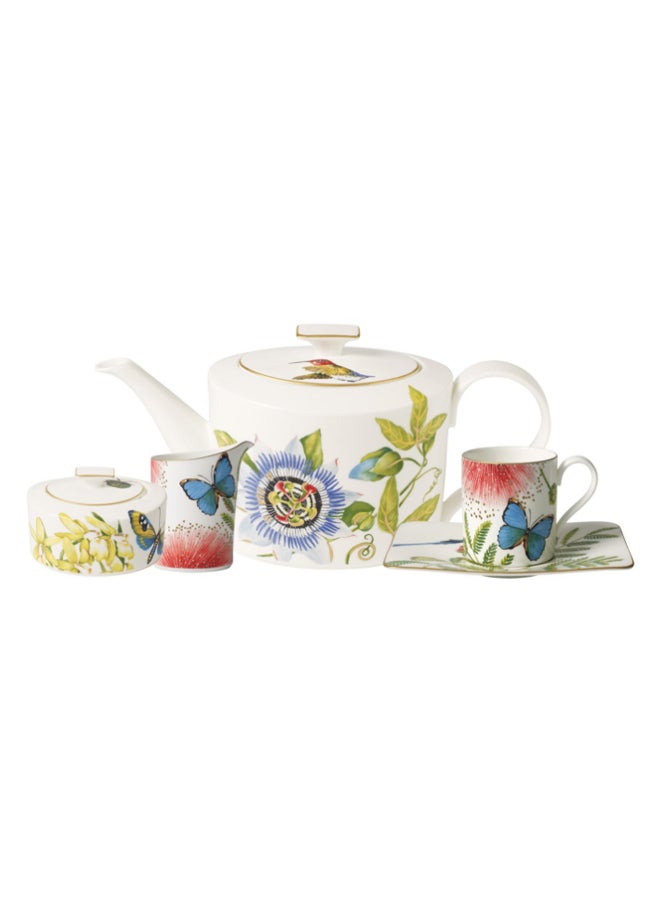 15-Piece Amazonia Tea Set Multicolour