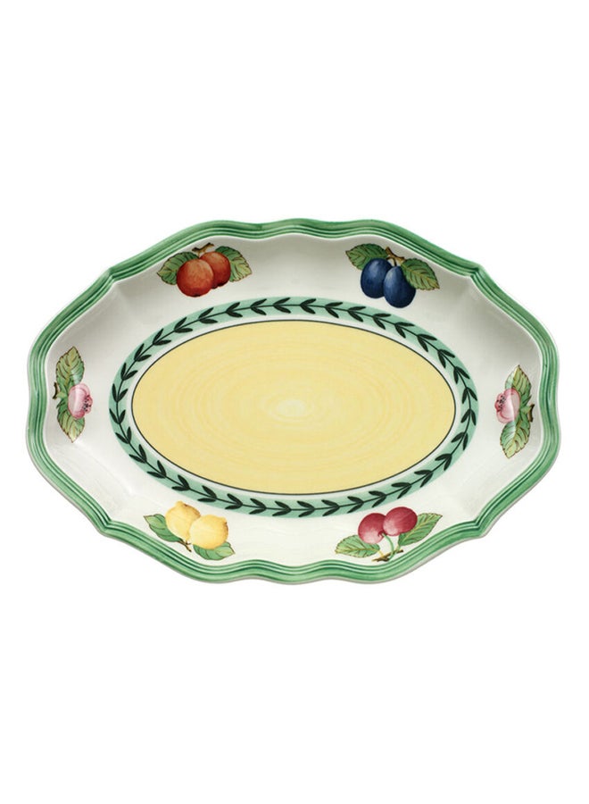 French Garden Fleurence Collection Pickle Dish Multicolour 24cm