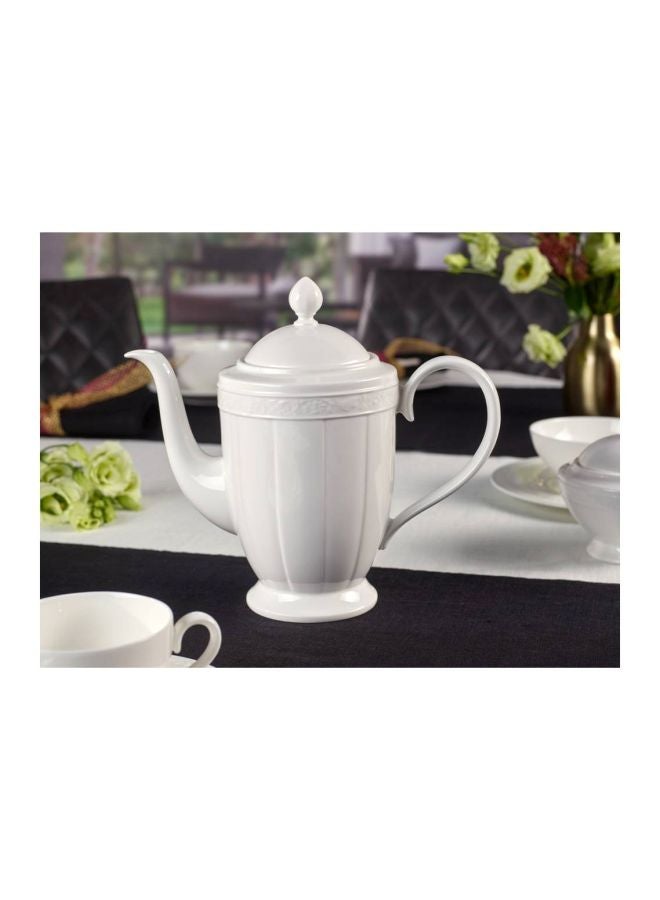 Pearl Coffee Pot White